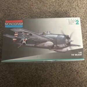 Monogram F4F Wildcat Model Kit - Gray